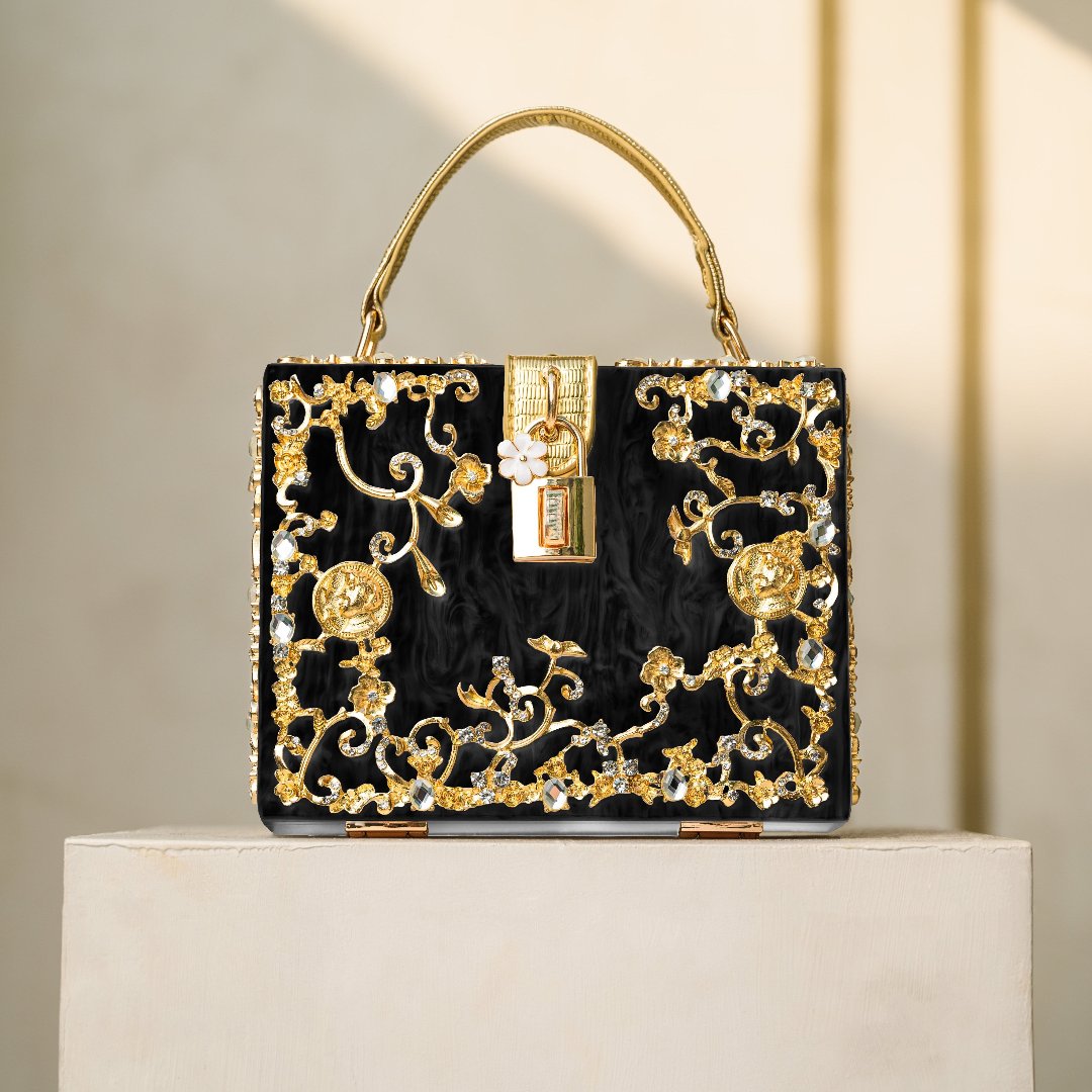 Ratna Sari Acrylic Box Handbag