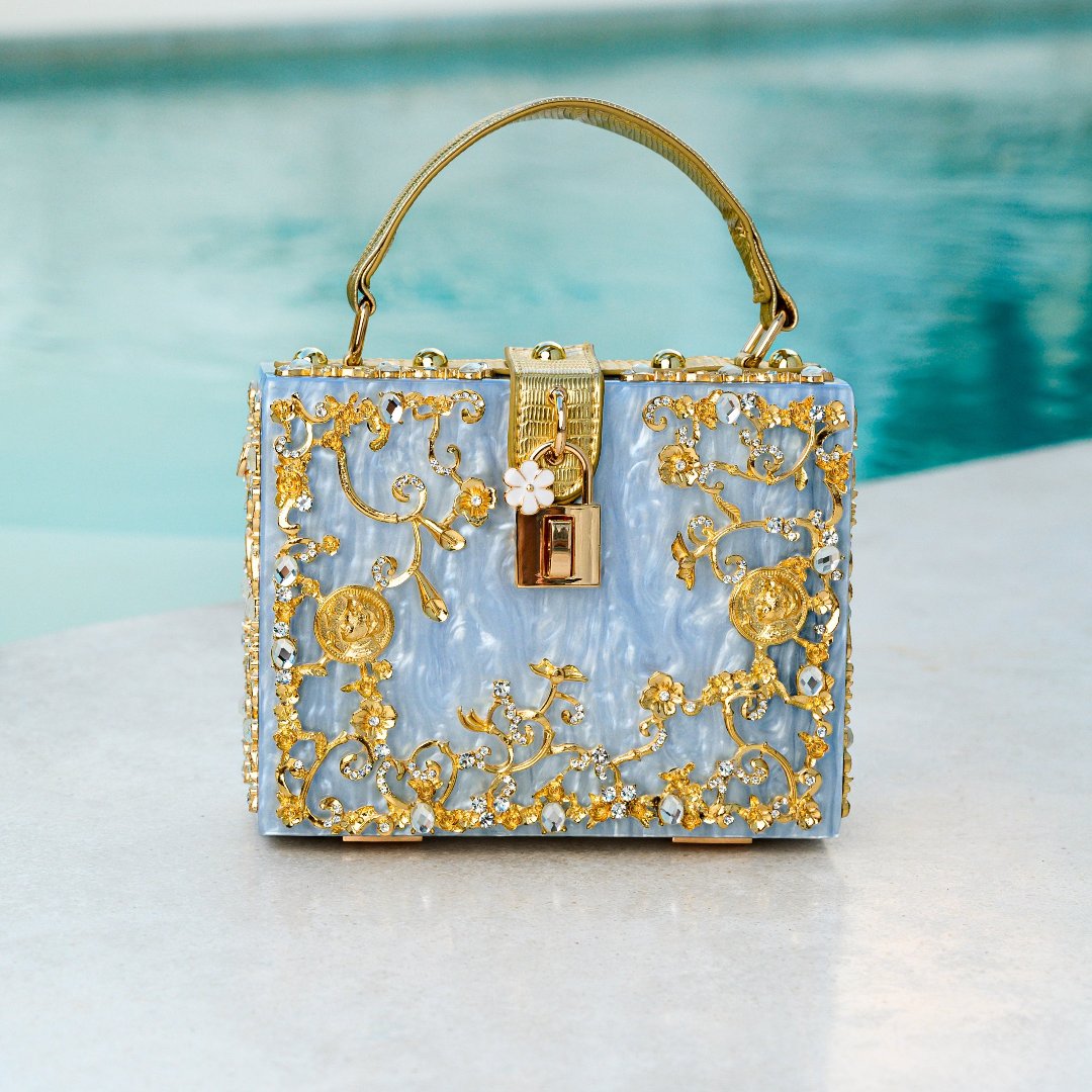 Ratna Sari Acrylic Box Handbag