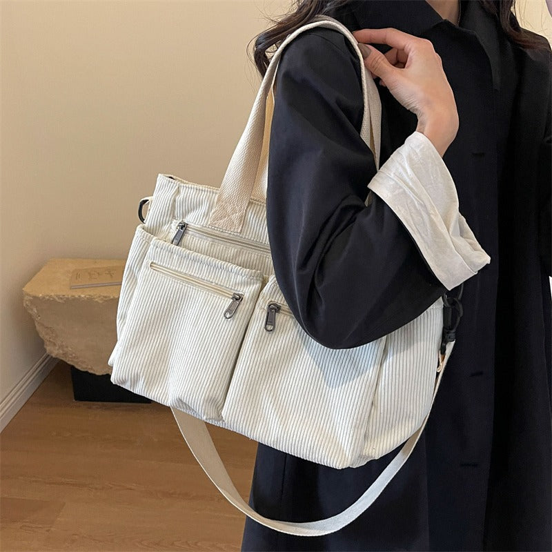 Bayang Sari Corduroy Tote