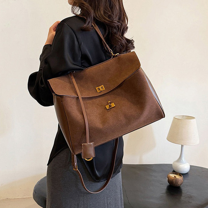 Embun Malam Suede Tote