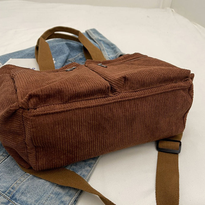 Bayang Sari Corduroy Tote