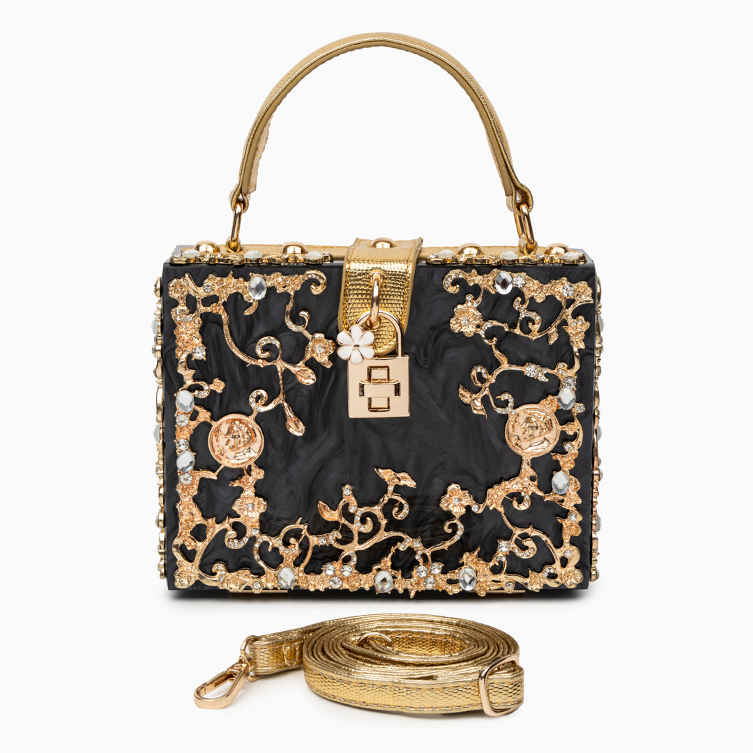 Ratna Sari Acrylic Box Handbag