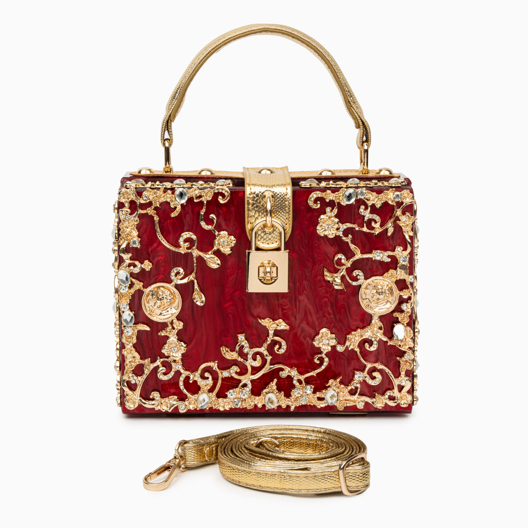 Ratna Sari Acrylic Box Handbag