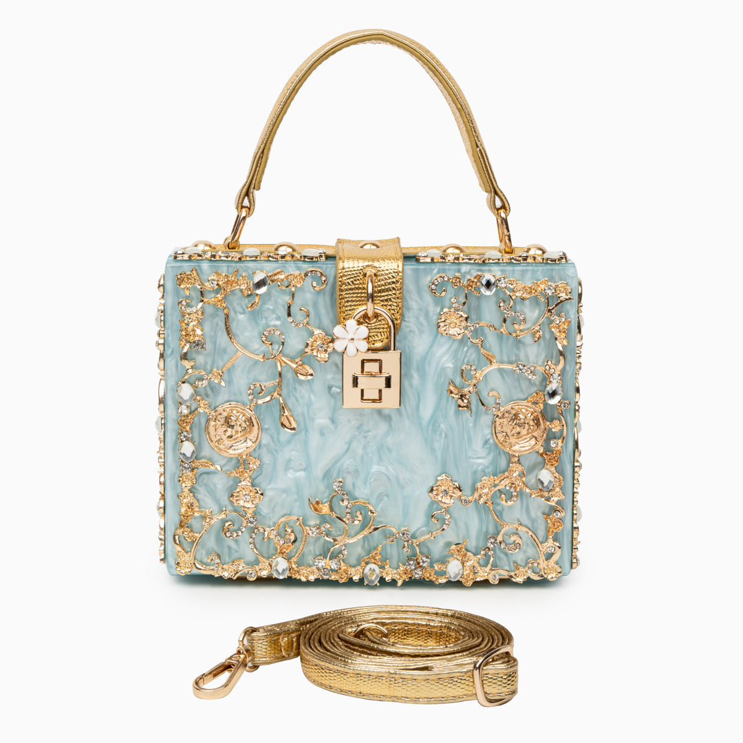 Ratna Sari Acrylic Box Handbag