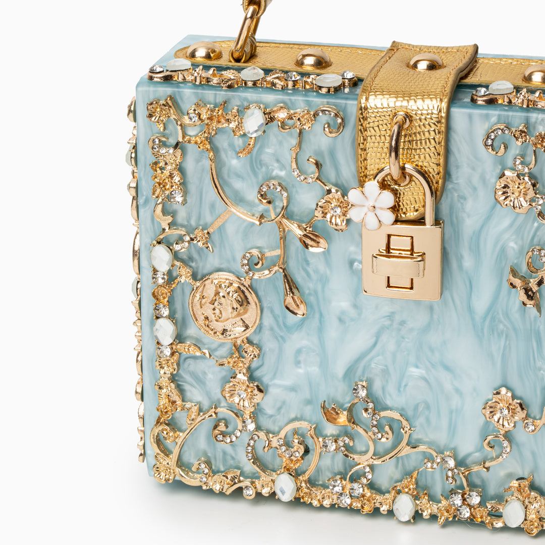 Ratna Sari Acrylic Box Handbag