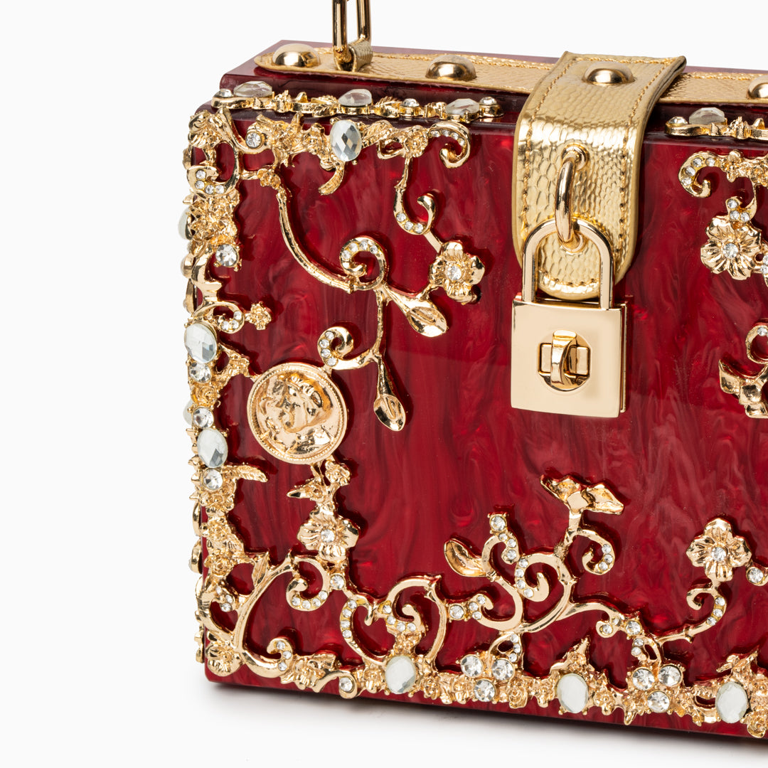 Ratna Sari Acrylic Box Handbag