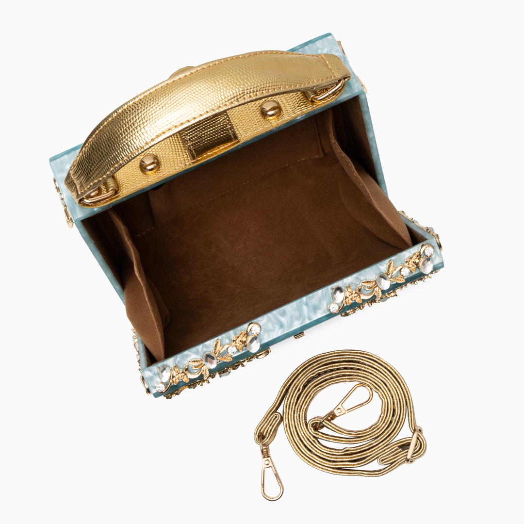 Ratna Sari Acrylic Box Handbag