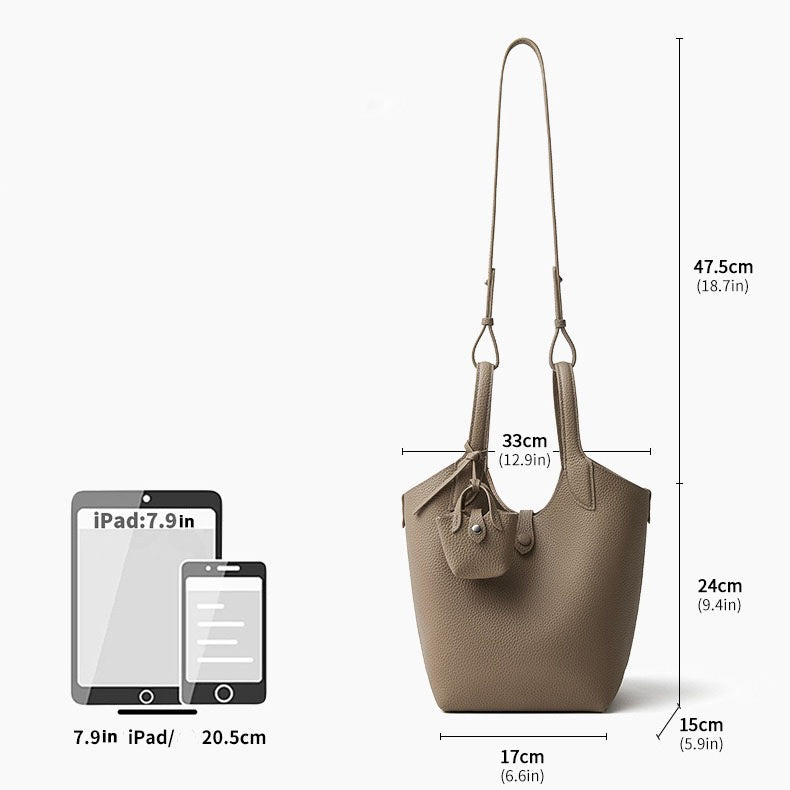 Bayang Sari Ibu Bucket Bag with Mini Pouch