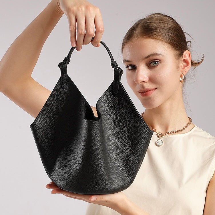 Embun Malam Kuntum Basket Tote Bag