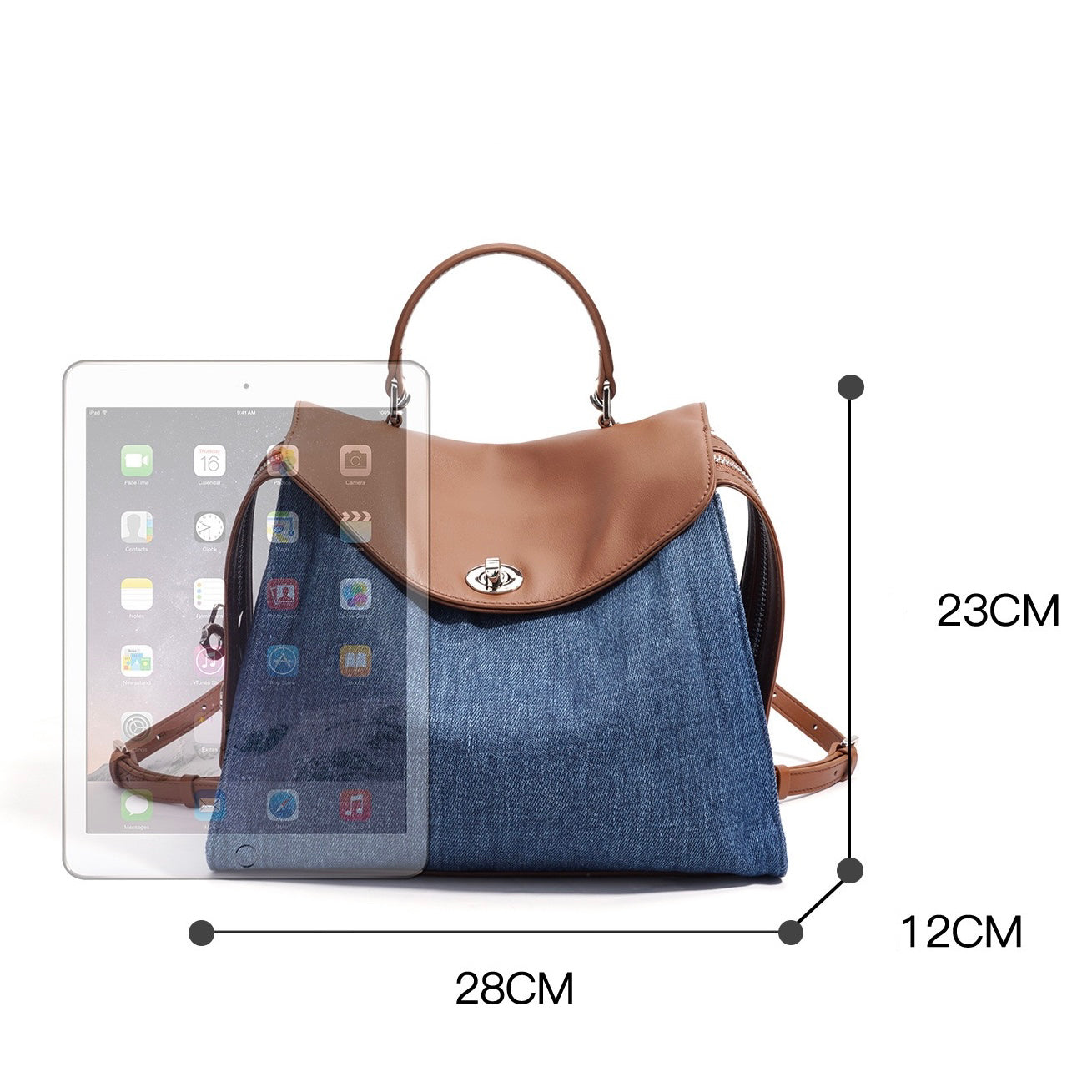 Gemalai Denim Sari Rantau Commuter Backpack