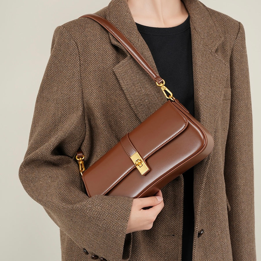Delima Sakti Nirmala Shoulder Baguette Bag