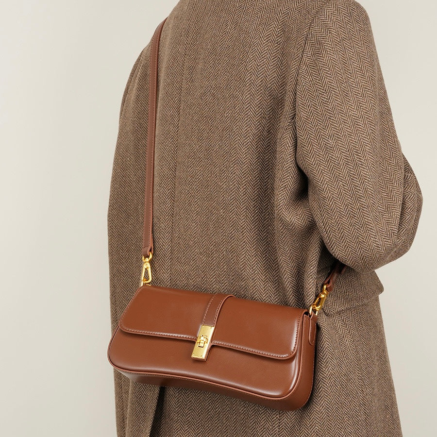 Delima Sakti Nirmala Shoulder Baguette Bag