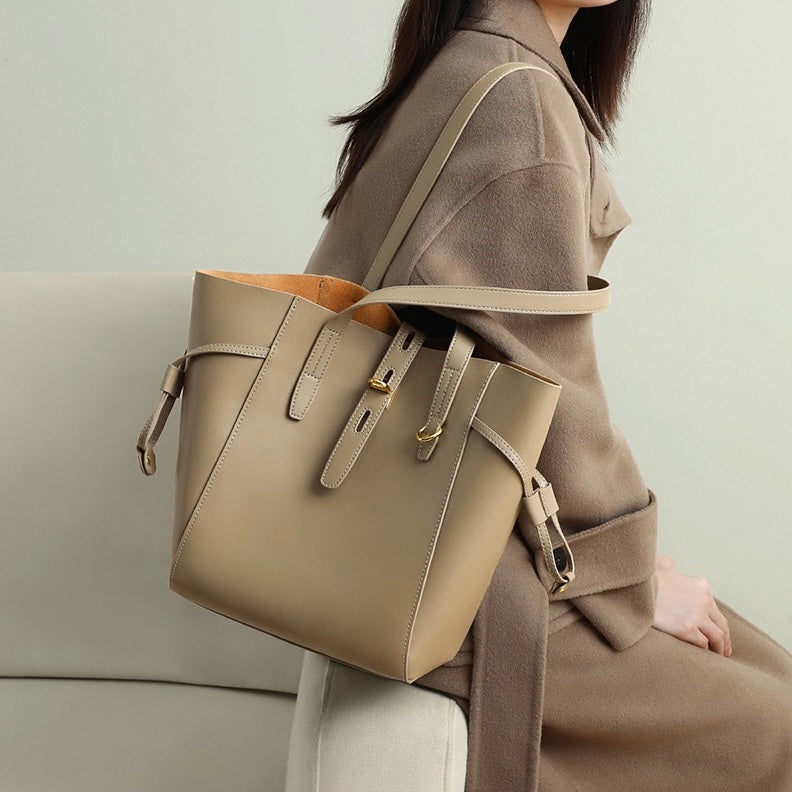 Bayang Sari Buckle Tote Bag