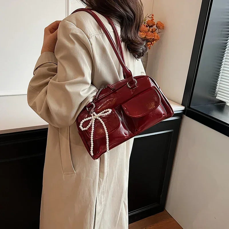 Delima Sakti Twin Pocket Shoulder Bag