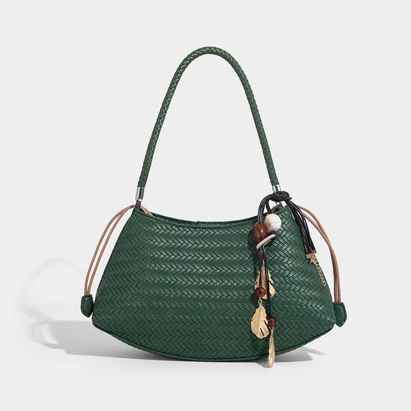 Meluraya Woven Shoulder Bag
