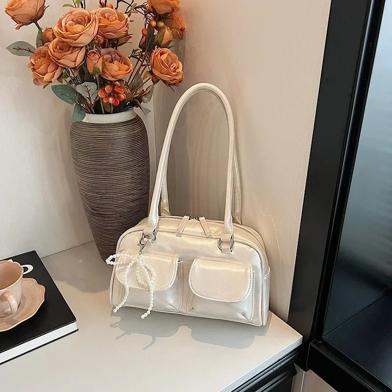 Delima Sakti Twin Pocket Shoulder Bag