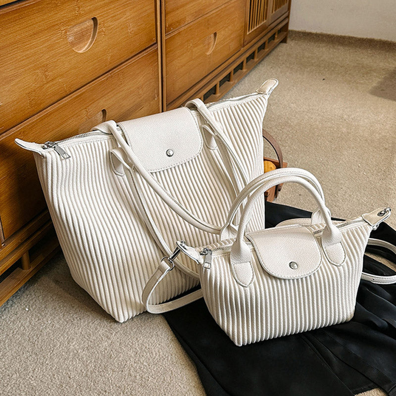 Embun Malam Pleated Tote