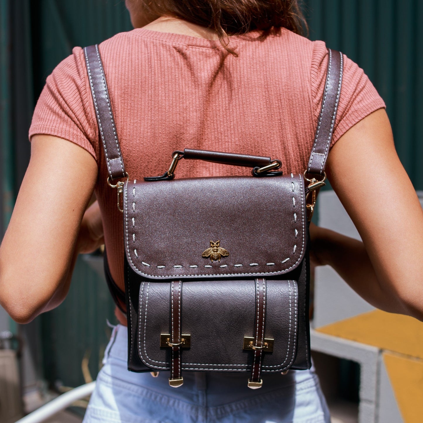 Rimba Jelita Leather Backpack