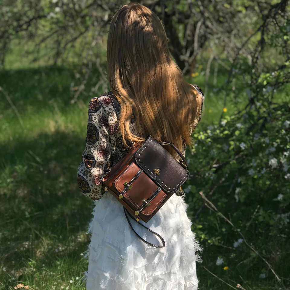 Rimba Jelita Leather Backpack