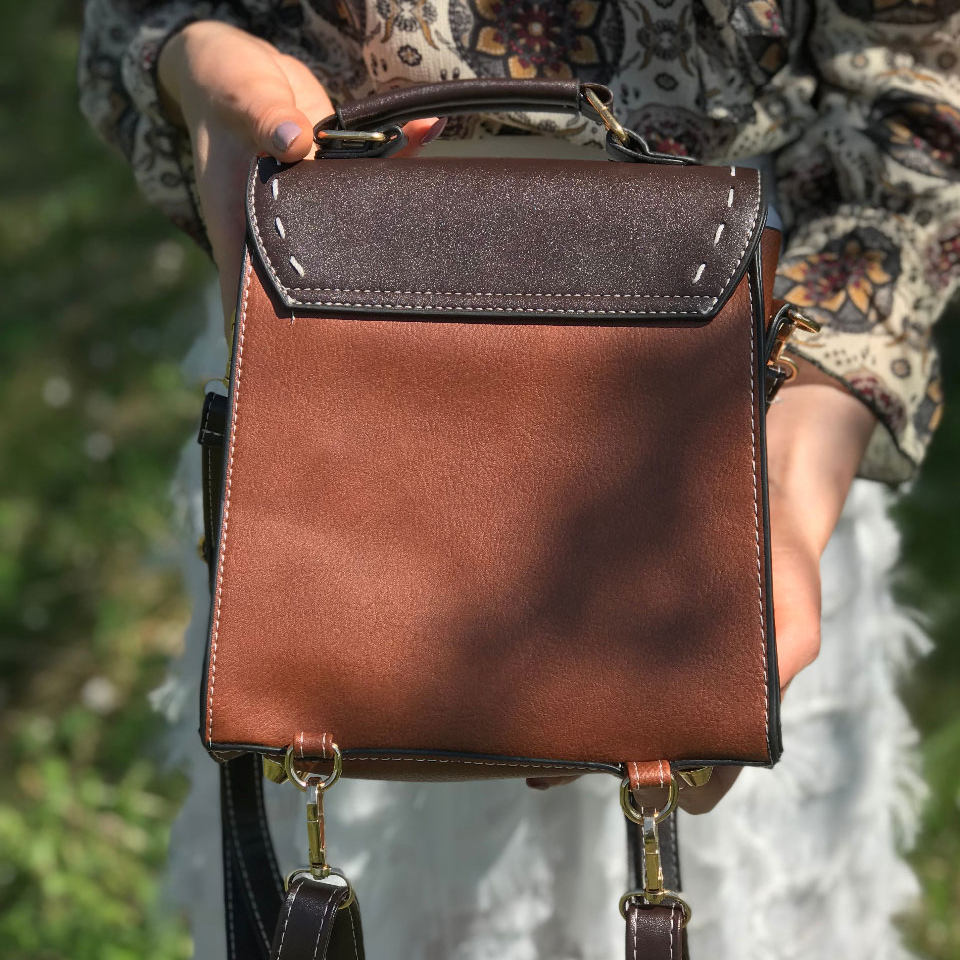 Rimba Jelita Leather Backpack