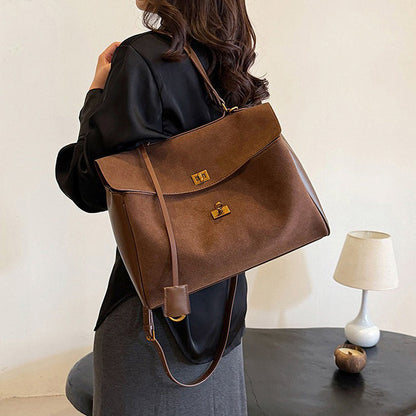 Embun Malam Suede Tote