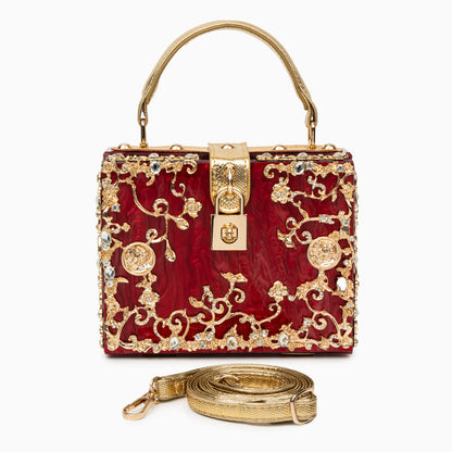 Ratna Sari Acrylic Box Handbag