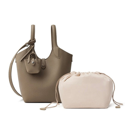 Bayang Sari Ibu Bucket Bag with Mini Pouch