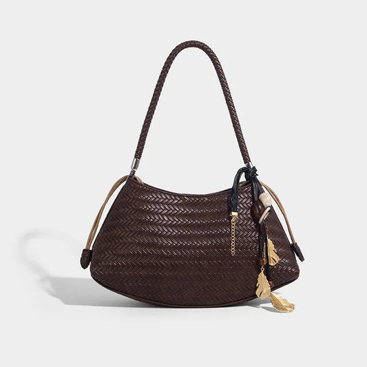 Meluraya Woven Shoulder Bag