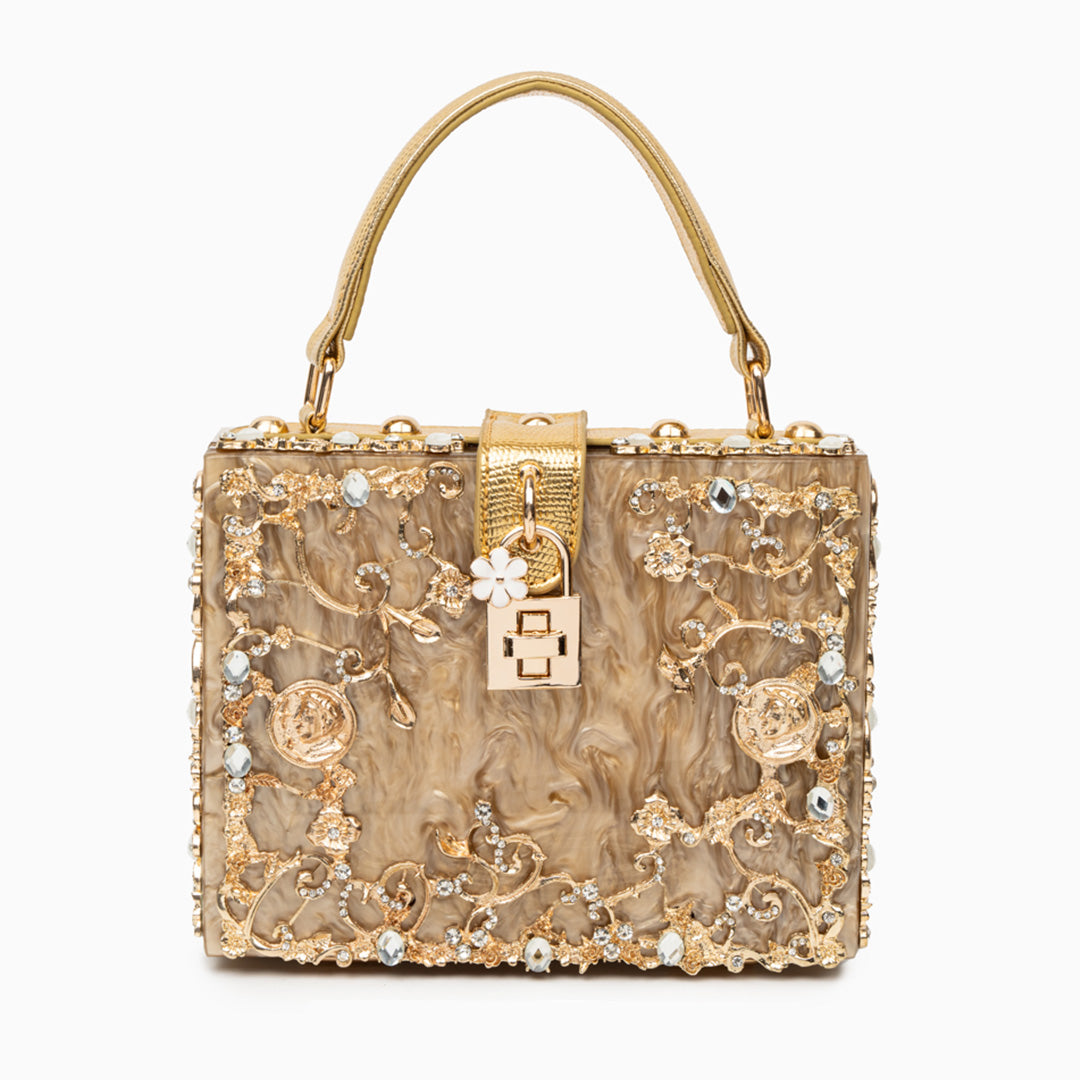 Ratna Sari Acrylic Box Handbag