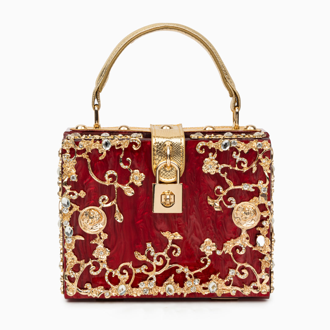 Ratna Sari Acrylic Box Handbag