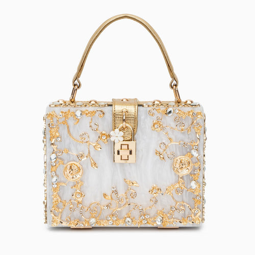 Ratna Sari Acrylic Box Handbag