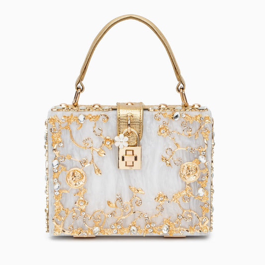 Ratna Sari Acrylic Box Handbag